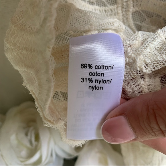 Maurices Sheer Lace Sleeveless Button Back Top - Picture 10 of 14